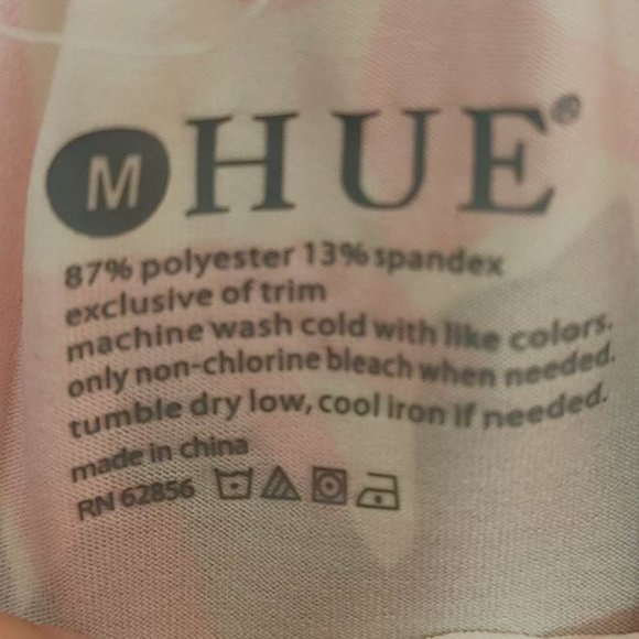 610 NWT HUE Izzy Floral Border pj Pants - Picture 5 of 8